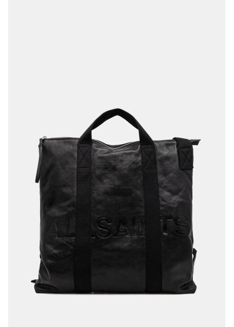 Allsaints geanta de piele kei culoarea negru m002xb