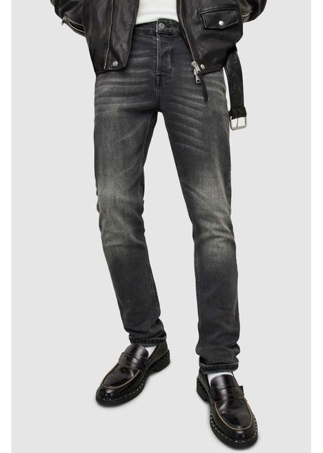 Allsaints jeansi barbati culoarea negru