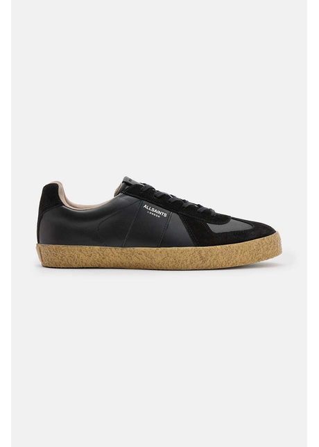 Allsaints sneakers din piele jaimee low top culoarea negru m052fb