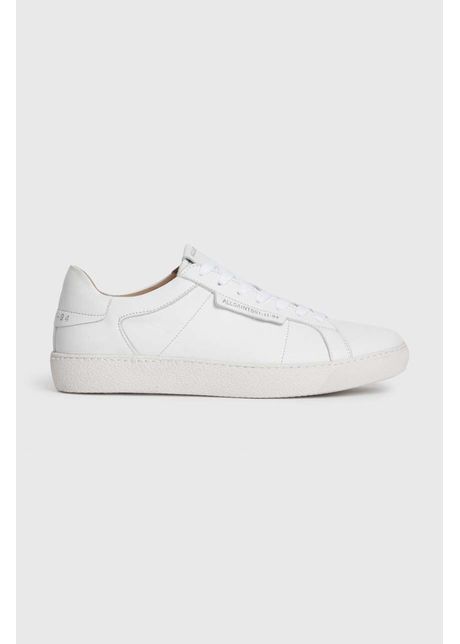 Allsaints sneakers din piele sheer culoarea alb mz039z