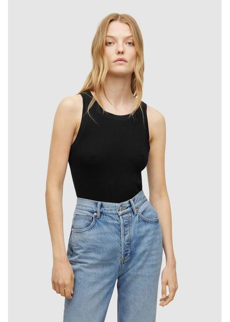 Allsaints top femei culoarea negru