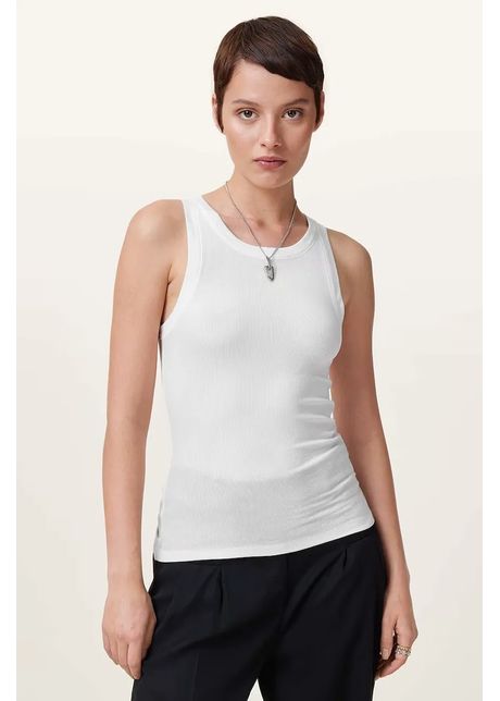 Allsaints top rina culoarea alb w235jb