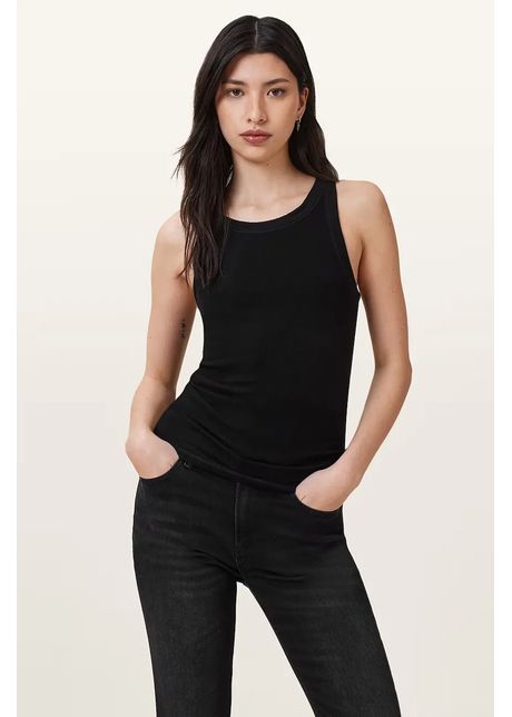 Allsaints top rina culoarea negru w235jb