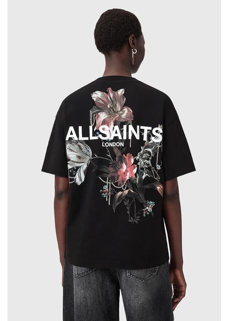 AllSaints tricou din bumbac ANIA culoarea negru, W115JD