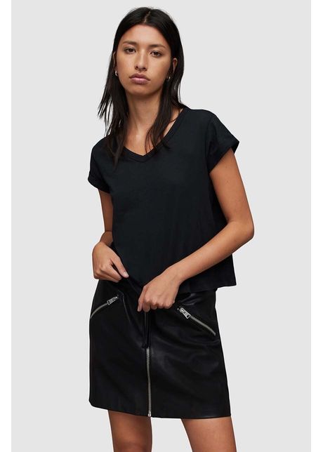 Allsaints tricou din bumbac anna femei culoarea negru