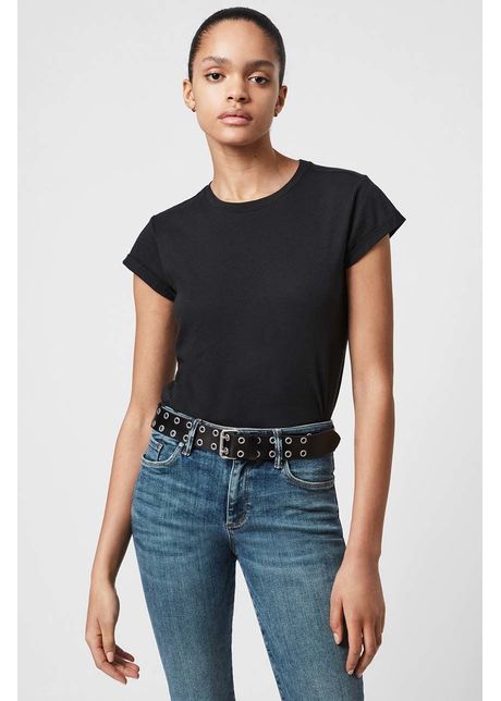 Allsaints tricou din bumbac culoarea negru