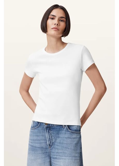 Allsaints tricou din bumbac stevie culoarea alb w194ja