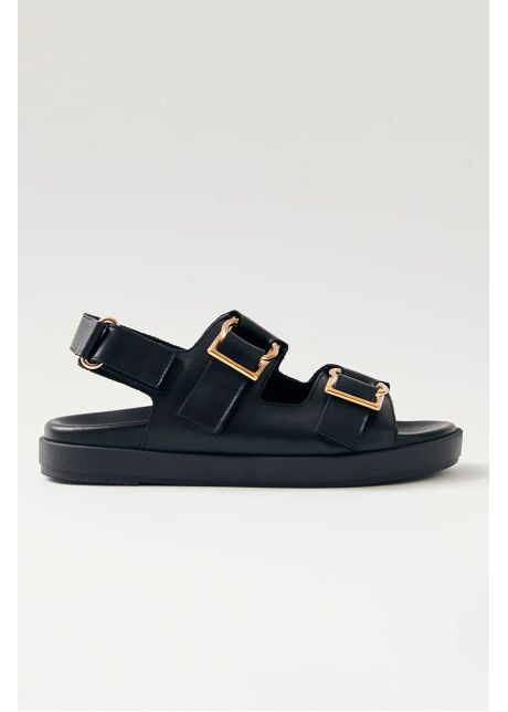Alohas sandale de piele maui femei culoarea negru s100641 01