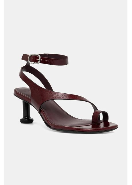 Alohas sandale de piele miquela culoarea bordo s100792 02