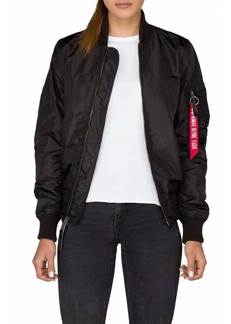 Alpha industries geac bomber kurtka alpha industries ma 1 tt 141041 03 femei culoarea negru de tranzi ie 141041 03 black