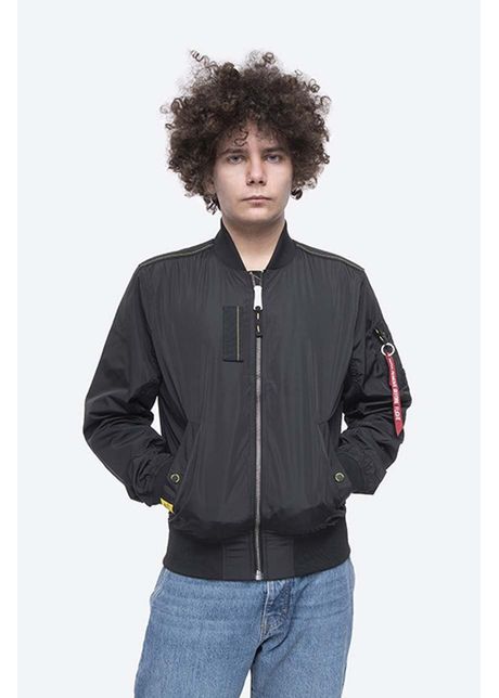 Alpha industries geac bomber ma 1 parachute b rba i culoarea negru de tranzi ie 116104 03 black