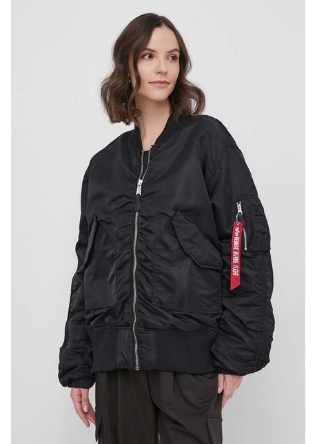 Alpha industries geaca bomber cwu ma 1 bomber nc wmn femei culoarea negru de tranzitie