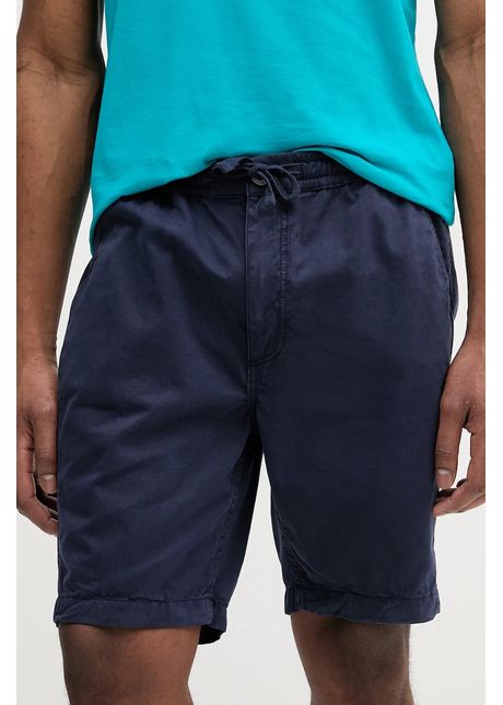 Alpha industries pantaloni scurti din bumbac basic cotton shorts barbati culoarea bleumarin 156262