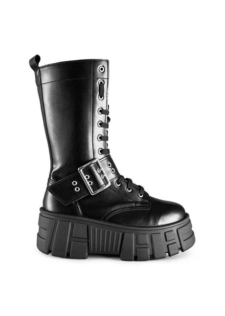 Altercore botine maeve femei culoarea negru cu platforma maeve
