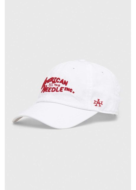 American needle apc de baseball din bumbac ballpark culoarea alb cu imprimeu
