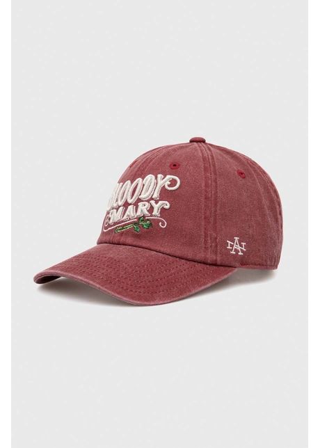 American needle apc de baseball din bumbac bloody mary culoarea rosu cu imprimeu