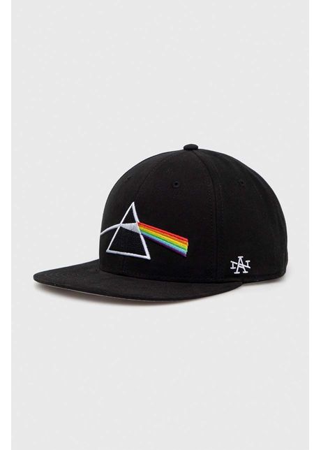 American needle apc de baseball din bumbac pink floyd culoarea negru cu imprimeu