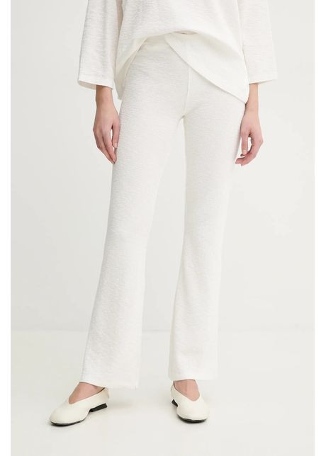 American vintage pantaloni de trening femei culoarea alb uni yru05ae25