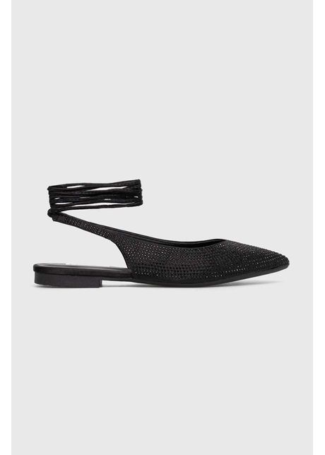 Answear lab balerini culoarea negru cu toc deschis