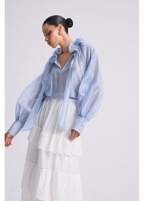 Answear lab bluza de matase neted