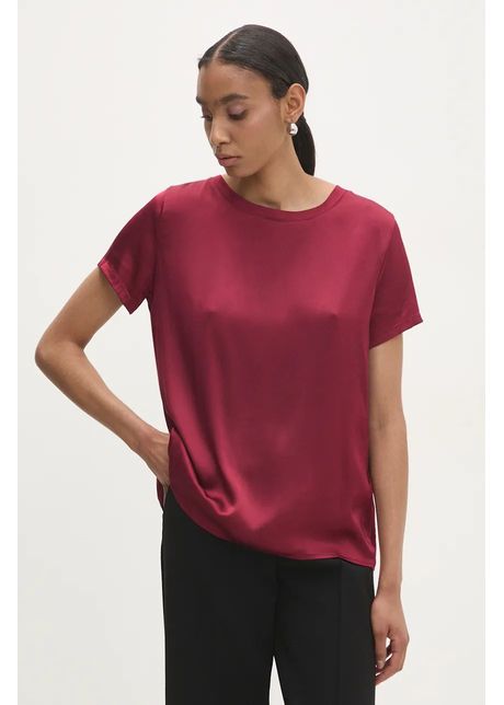 Answear lab bluza femei culoarea rosu neted