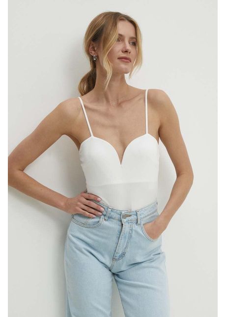 Answear lab body femei culoarea alb