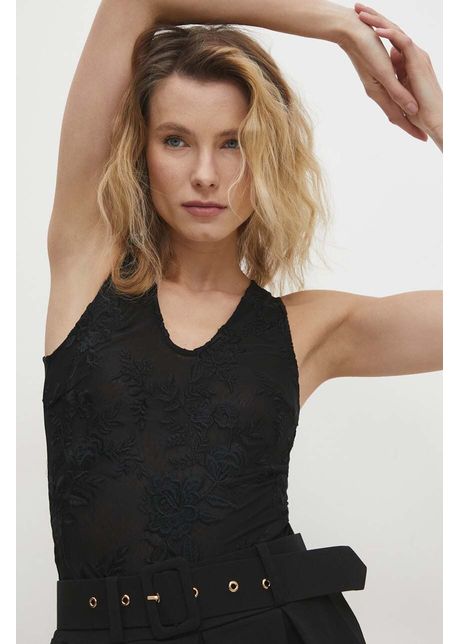 Answear lab body femei culoarea negru