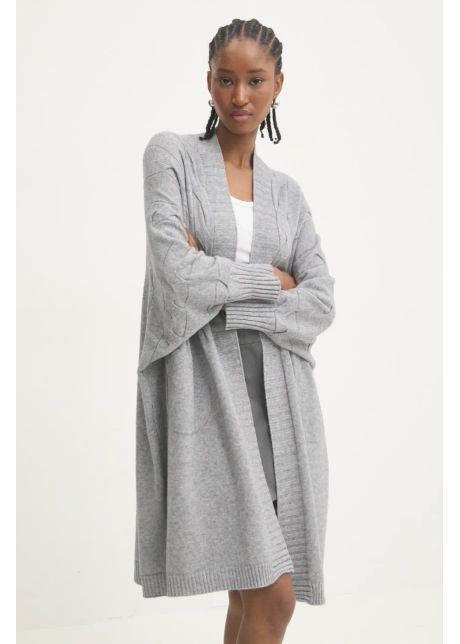 Answear lab cardigan femei culoarea gri light