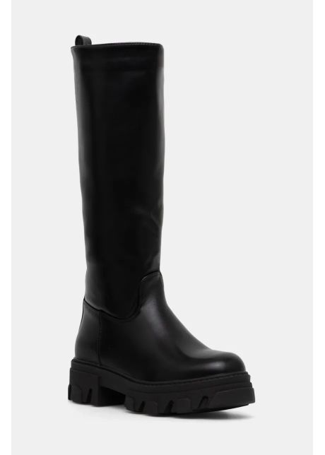 Answear lab cizme femei culoarea negru cu platforma