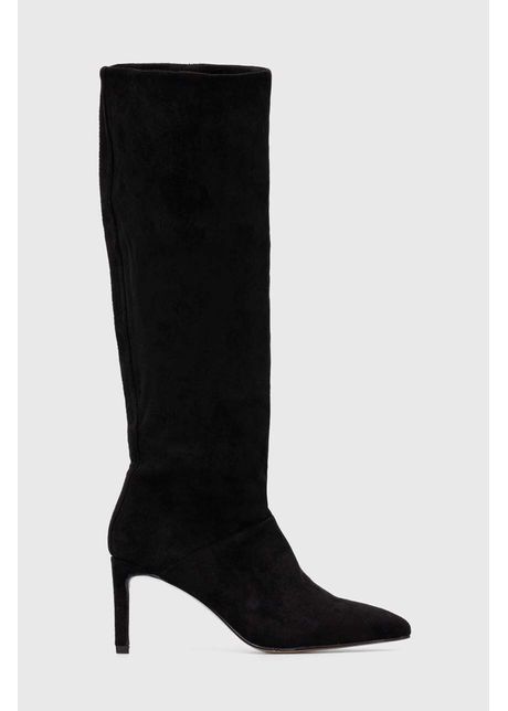 Answear lab cizme femei culoarea negru cu toc cui