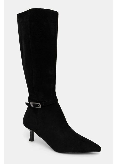Answear lab cizme femei culoarea negru cu toc cui
