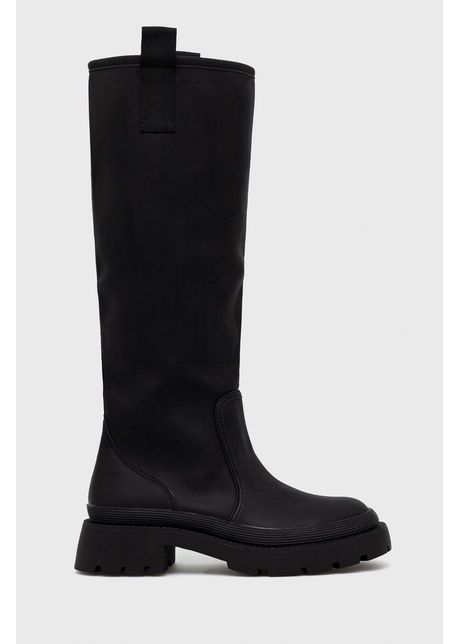 Answear lab cizme femei culoarea negru cu toc drept