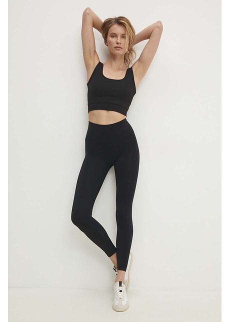 Answear lab colanti femei culoarea negru neted
