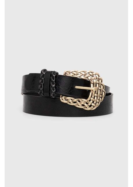 Answear lab curea femei culoarea negru