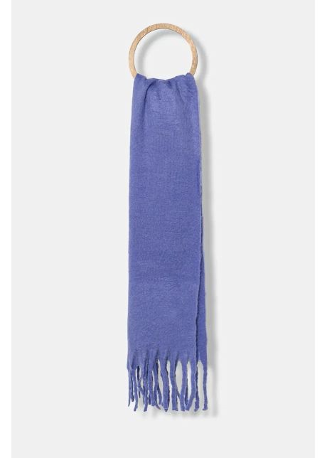 Answear lab fular femei culoarea violet neted