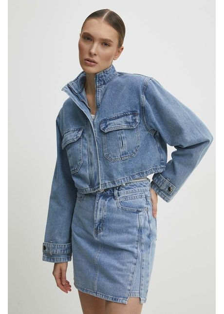 Answear lab geac din denim femei de tranzi ie oversized