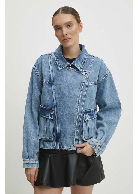 Answear lab geac din denim femei de tranzi ie oversized