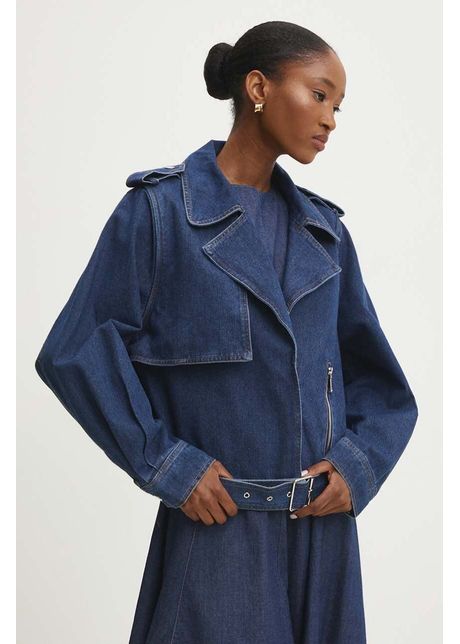 Answear lab geaca de blugi femei de tranzitie oversize
