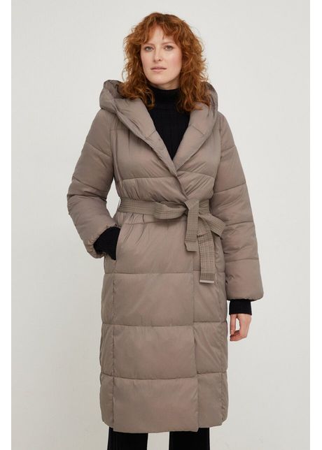 Answear lab geaca femei culoarea bej de iarna