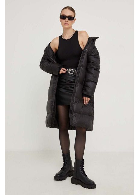 Answear lab geaca femei culoarea negru de iarna