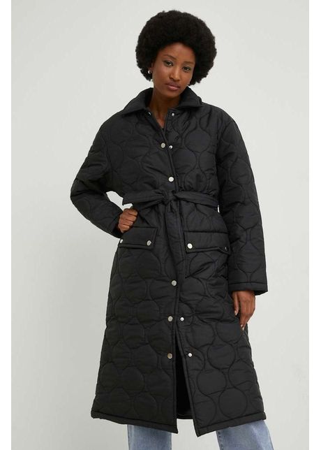 Answear lab geaca femei culoarea negru de iarna oversize