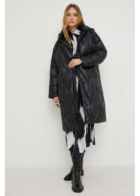 Answear lab geaca femei culoarea negru de iarna oversize
