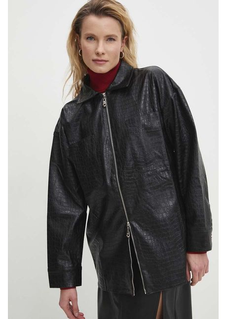 Answear lab geaca femei culoarea negru de tranzitie