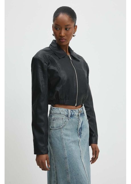 Answear lab geaca femei culoarea negru de tranzitie
