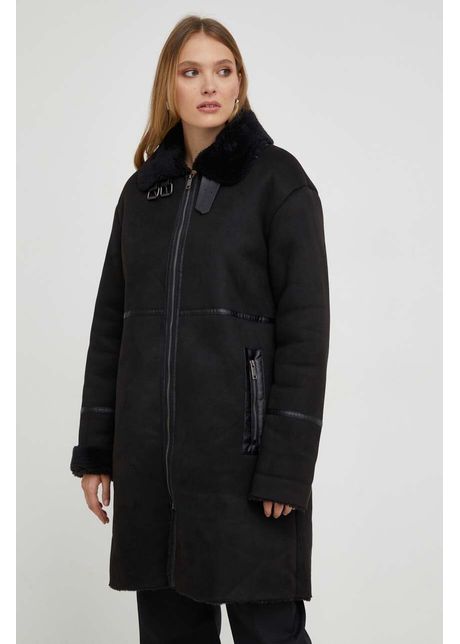 Answear lab geaca femei culoarea negru de tranzitie