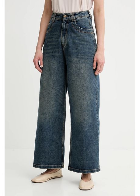 Answear lab jeansi culoarea albastru marin