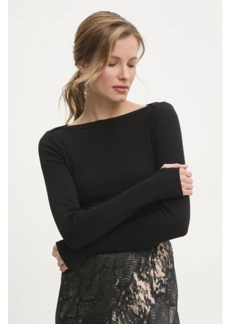 Answear lab longsleeve culoarea negru