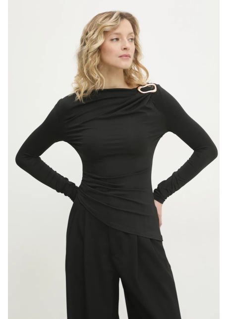 Answear lab longsleeve femei culoarea negru