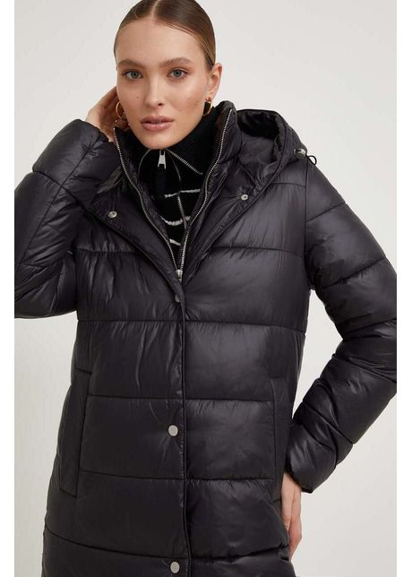Answear lab palton femei culoarea negru de iarna