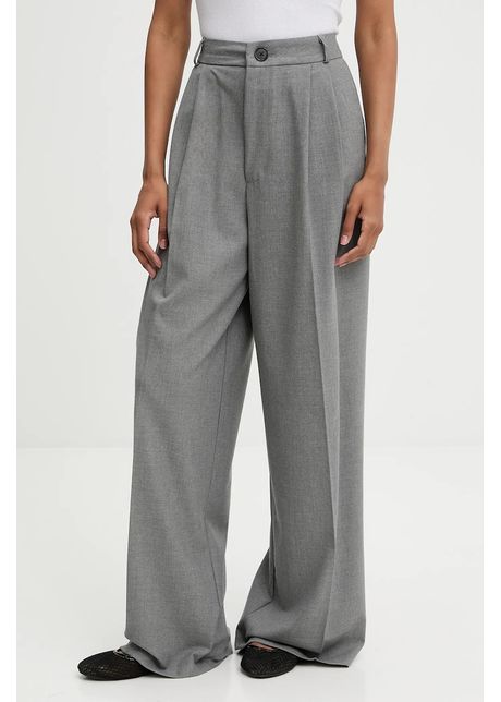 Answear Lab pantaloni culoarea negru, lat, high waist